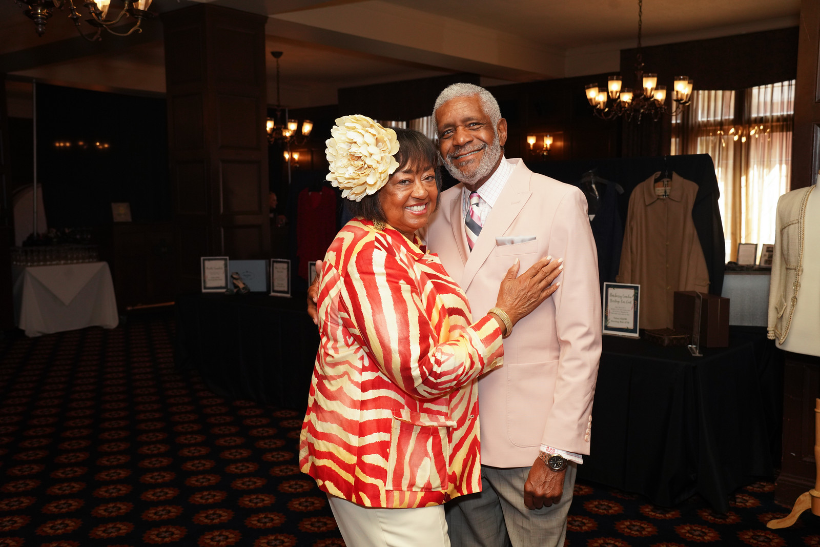 Event Tri-Chair Bonnie Gipson and her husband, George Gipson